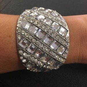 Beautiful Rhinestone Cuff Bracelet